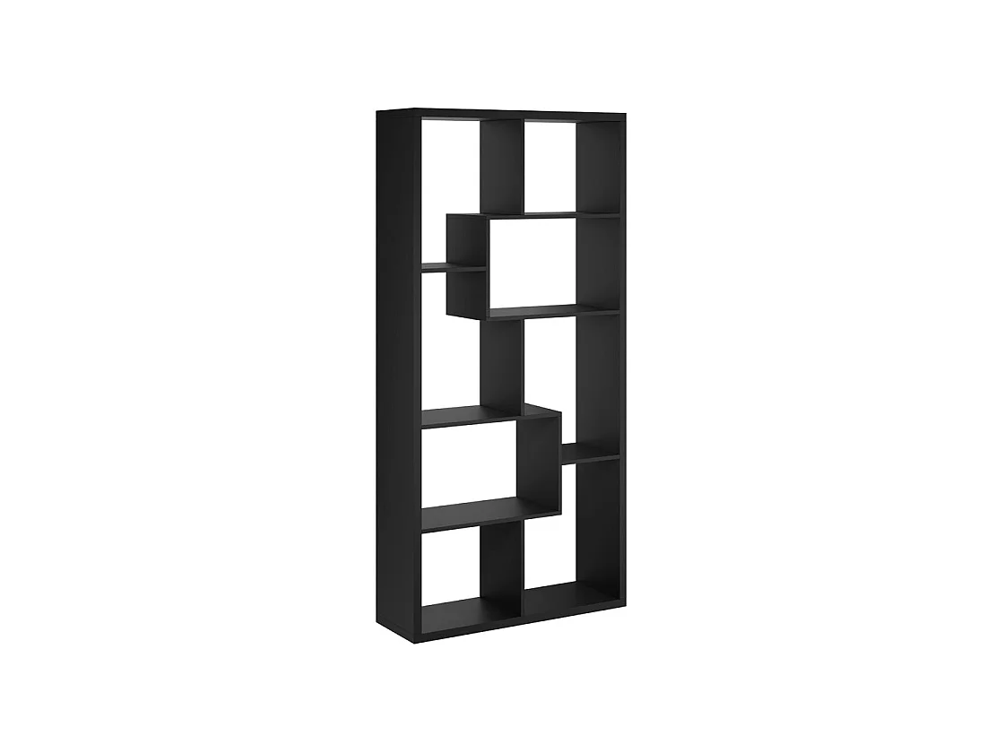 Paxton Black Oak Multi Level Freestanding Shelving Unit