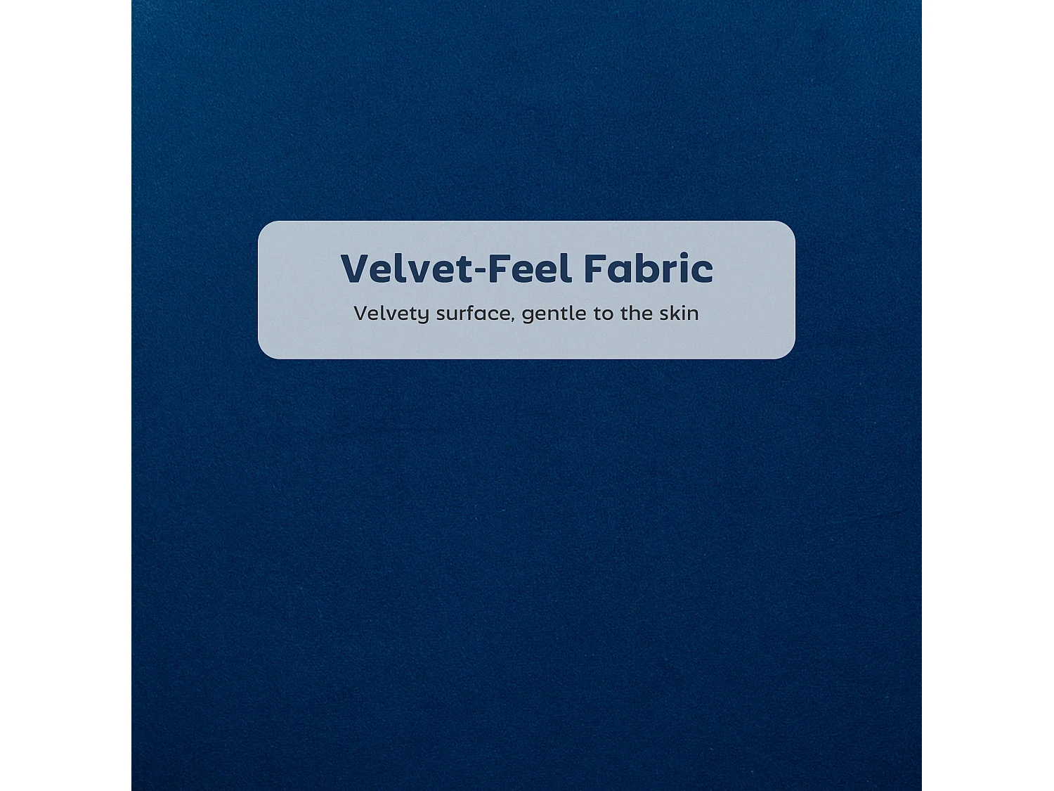 Yovafi Set of 2 Dark Blue Velvet Feel Lotus Bar Stools