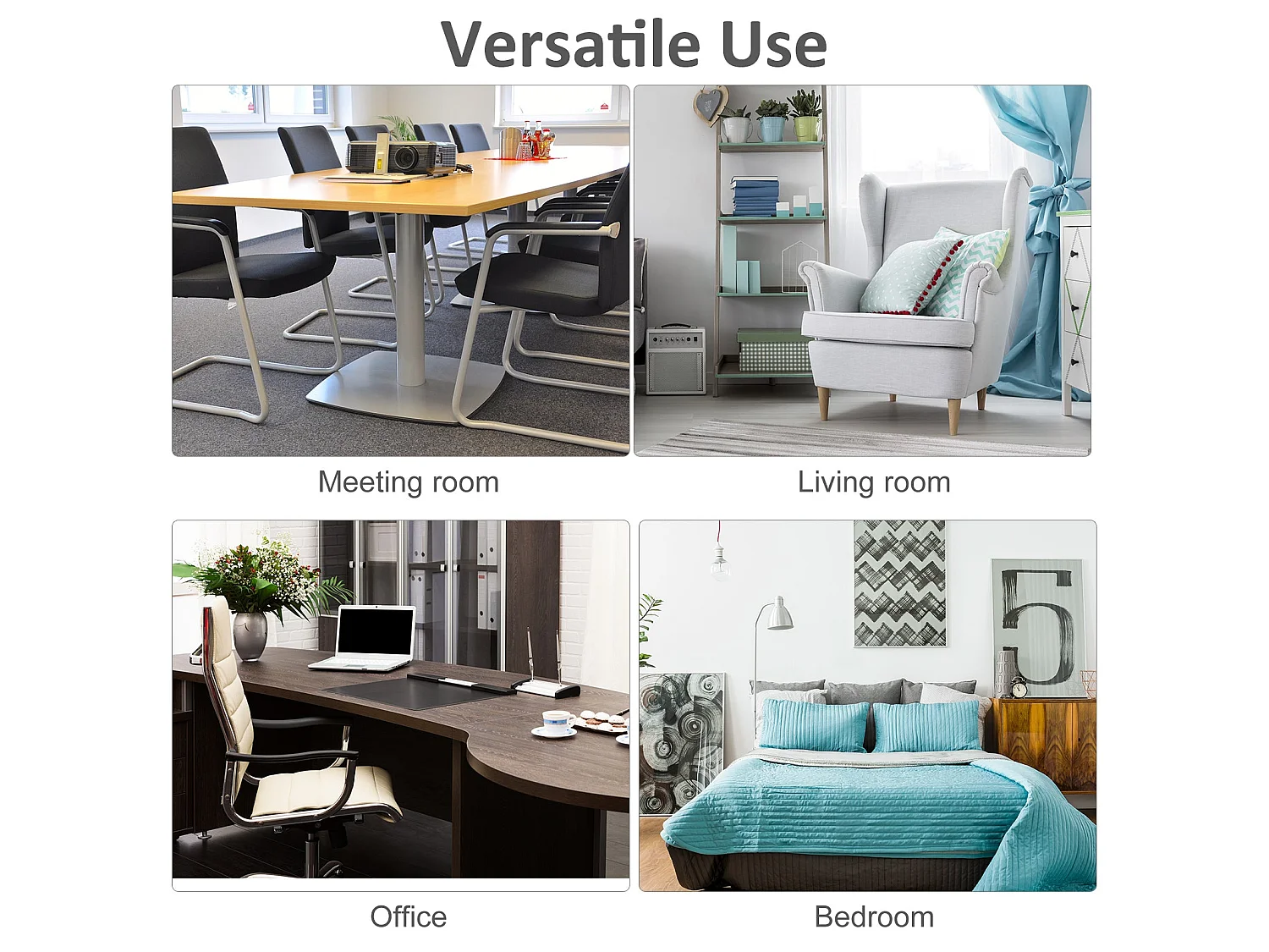 Vifama 2 Tier White Coffee Table Open Shelving Aluminium Supports