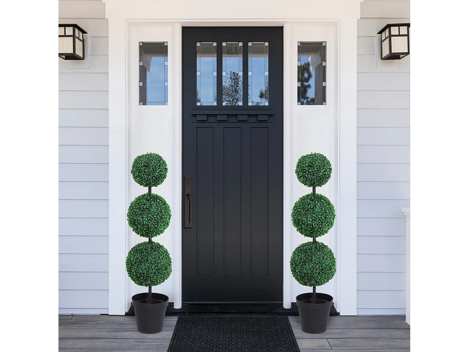150cm Artificial Green Honeysuckle Plant With Curved Stems In Pot For Indoor Use