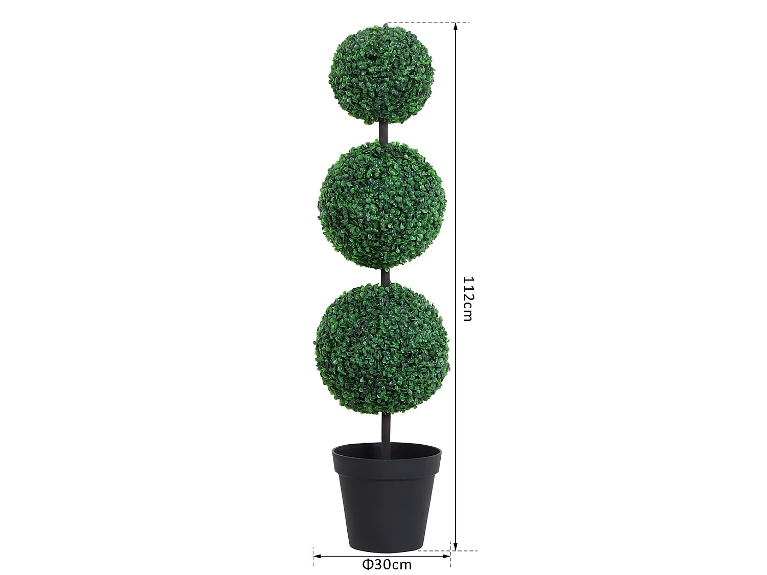 150cm Artificial Green Honeysuckle Plant With Curved Stems In Pot For Indoor Use