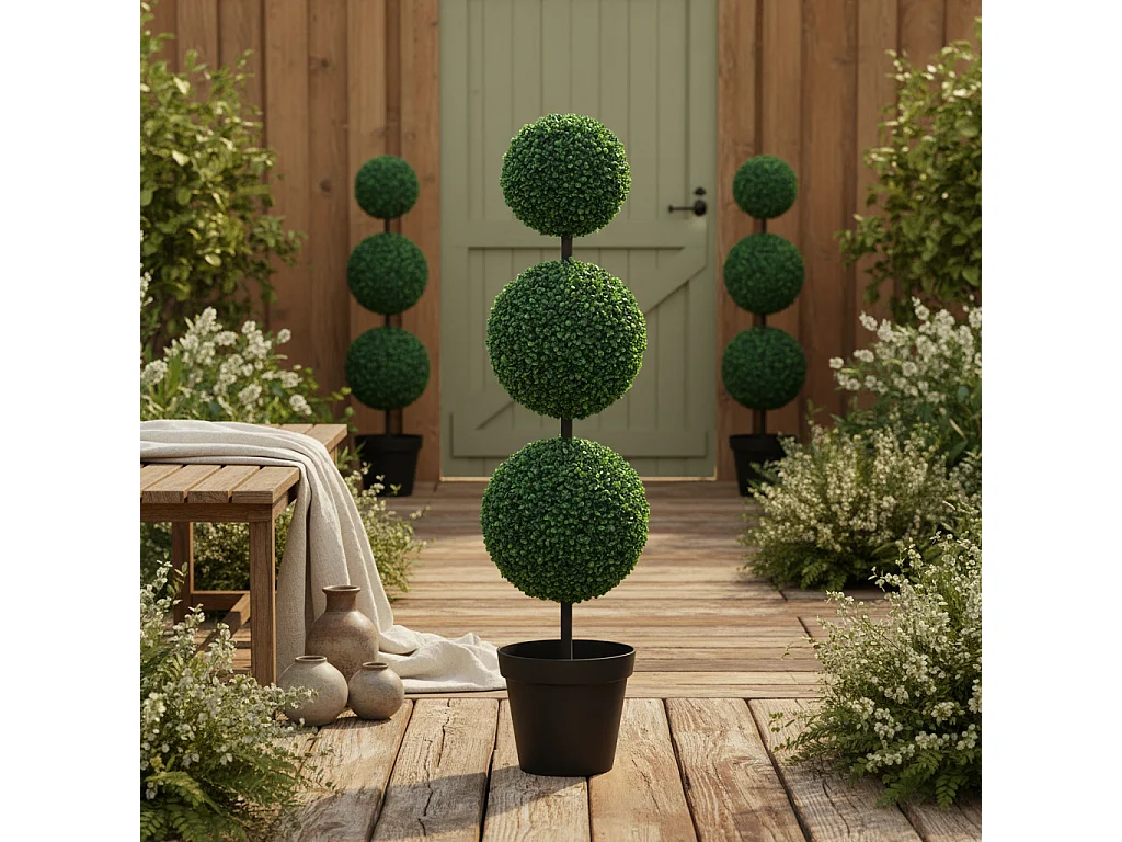 150cm Artificial Green Honeysuckle Plant With Curved Stems In Pot For Indoor Use