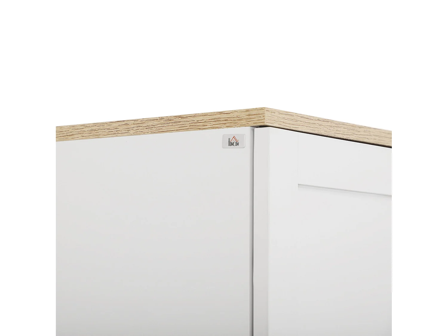 Ludo 171cm White 4 Door Freestanding Kitchen Pantry Cabinet