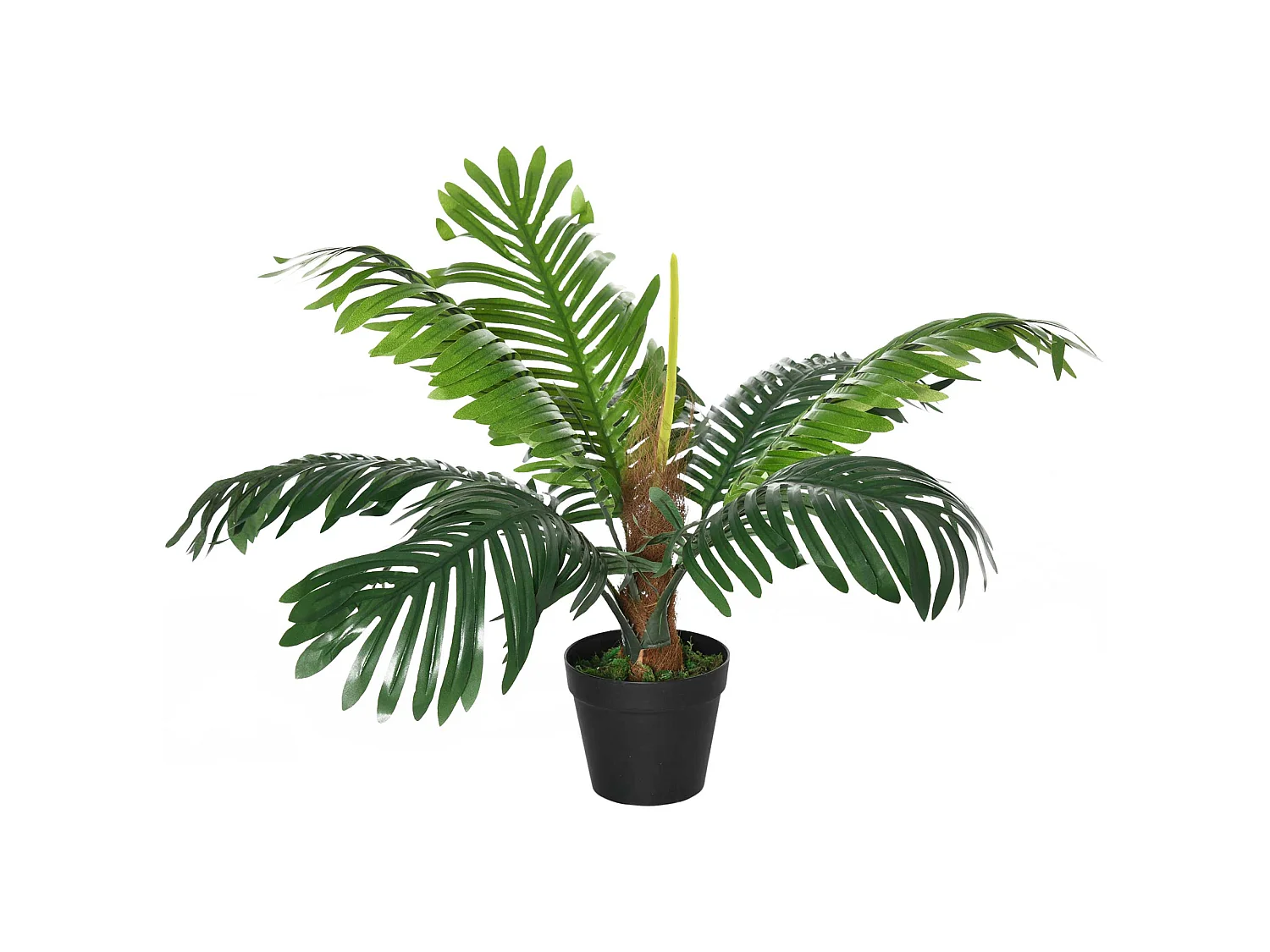 Dolifi Set of 2 Artificial White Rose Trees for Indoor Decorative Placement