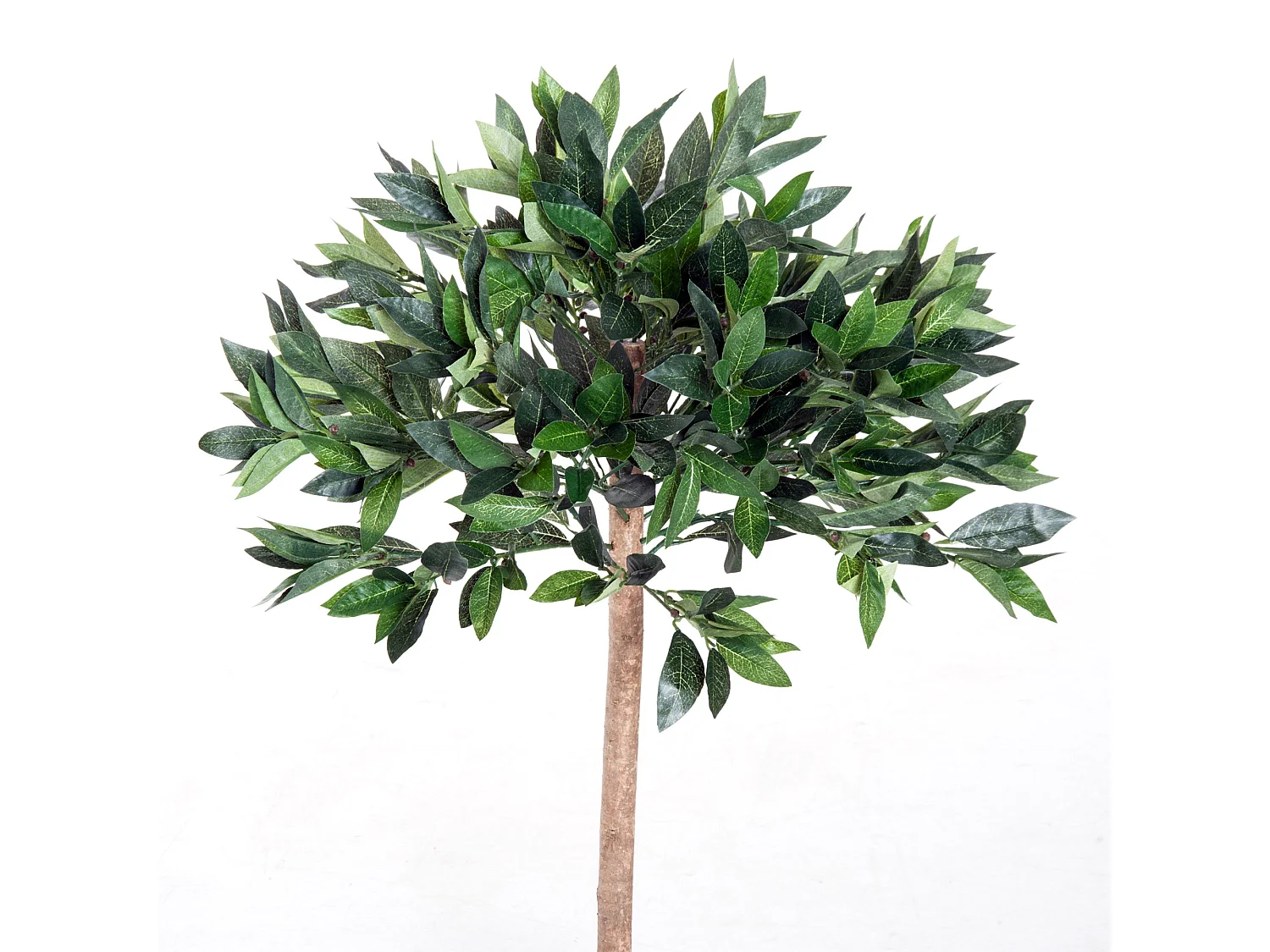 Miva Set of 2 Artificial Olive Trees with Orange Pots 104cm