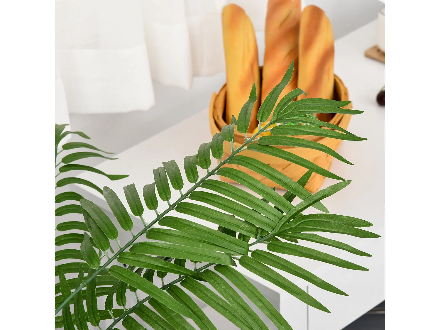 Dimi Keha Pair of Artificial Palm Trees in Pots 125cm