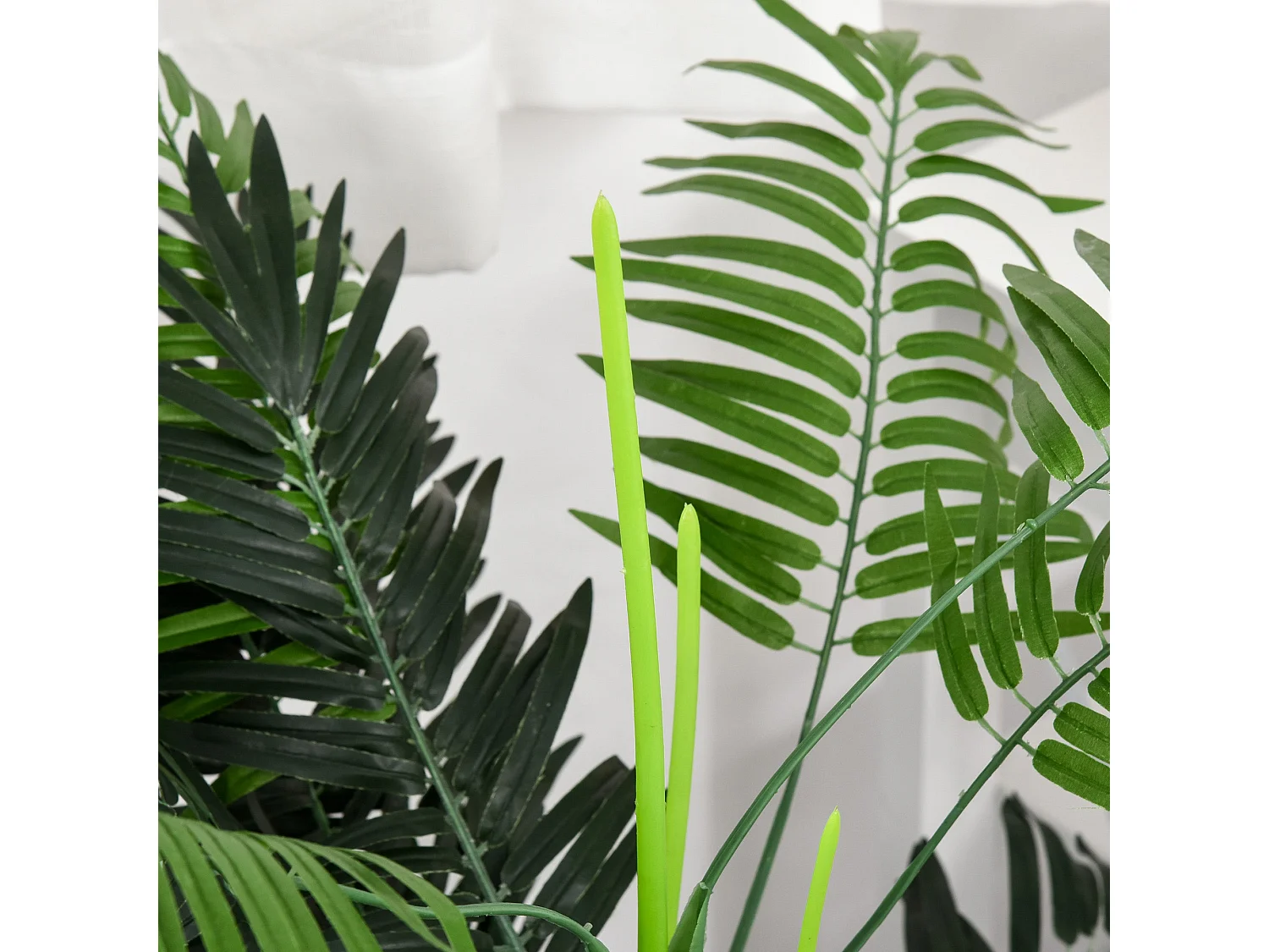 Dimi Keha Pair of Artificial Palm Trees in Pots 125cm