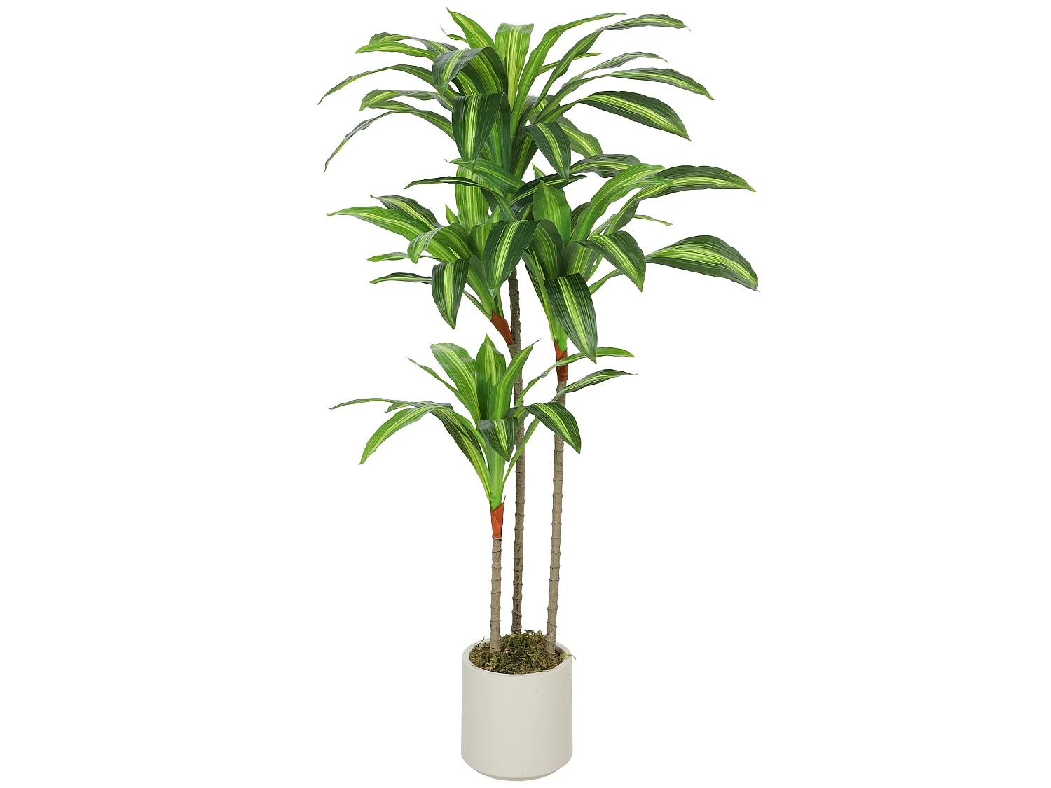 Mivi Artificial Dracaena Tree 120cm Flexible Trunks Green