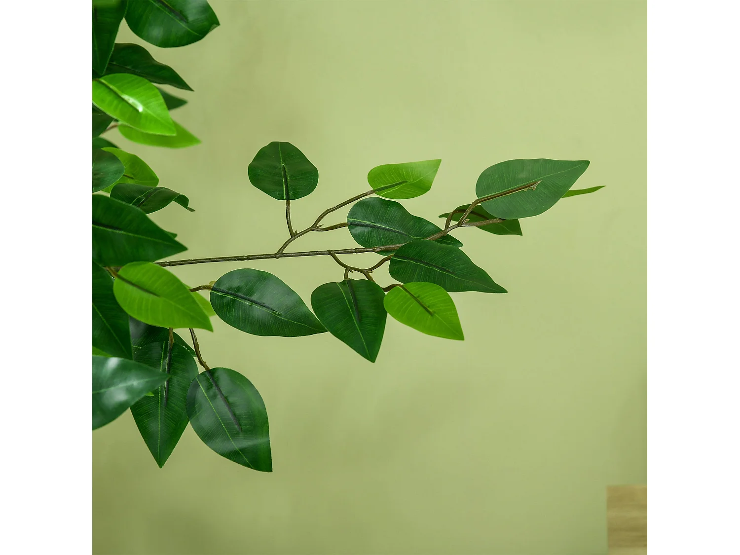 Larane Artificial Ficus Tree 150cm with Stabilised Pot Base Realistic Green Finish