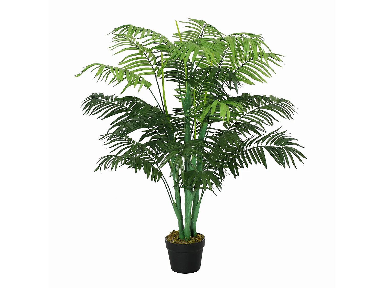 Vavi Artificial Palm Tree in Nursery Pot for Home and Office Styling