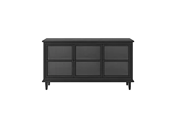 Black wooden sideboard