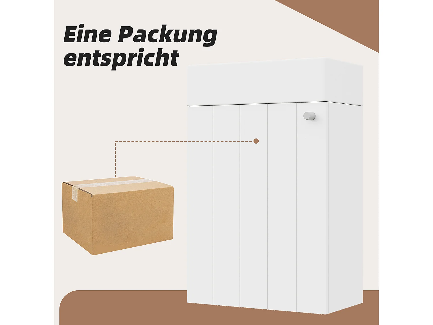 Meuble de salle de bain mural avec vasque en céramique - 41x23x62,5 cm - Finition peinte imperméable - 1 porte - Blanc