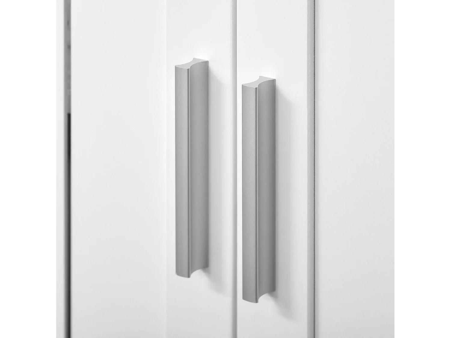 Novaso 60cm White Under Sink Vanity Unit Double Doors Adjustable Shelf