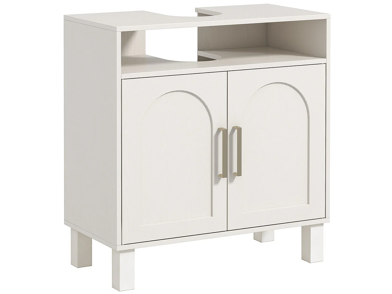 Nenola Cream White Under Sink Cabinet 60x30x63cm