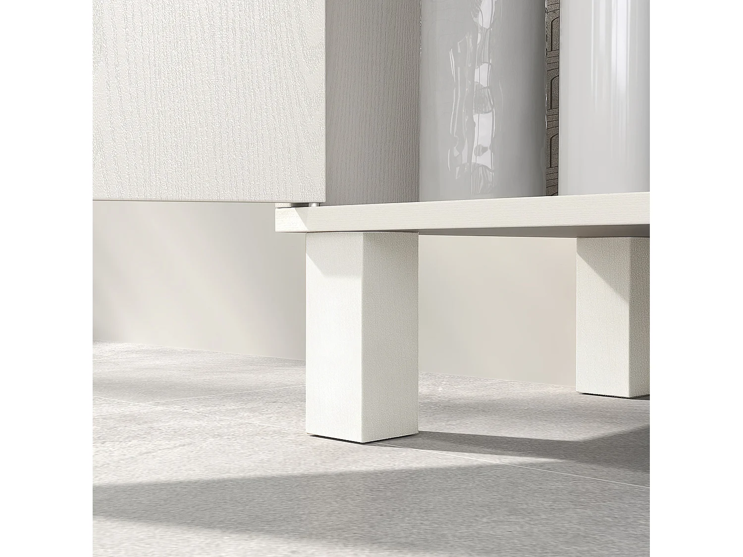 Nenola Cream White Under Sink Cabinet 60x30x63cm
