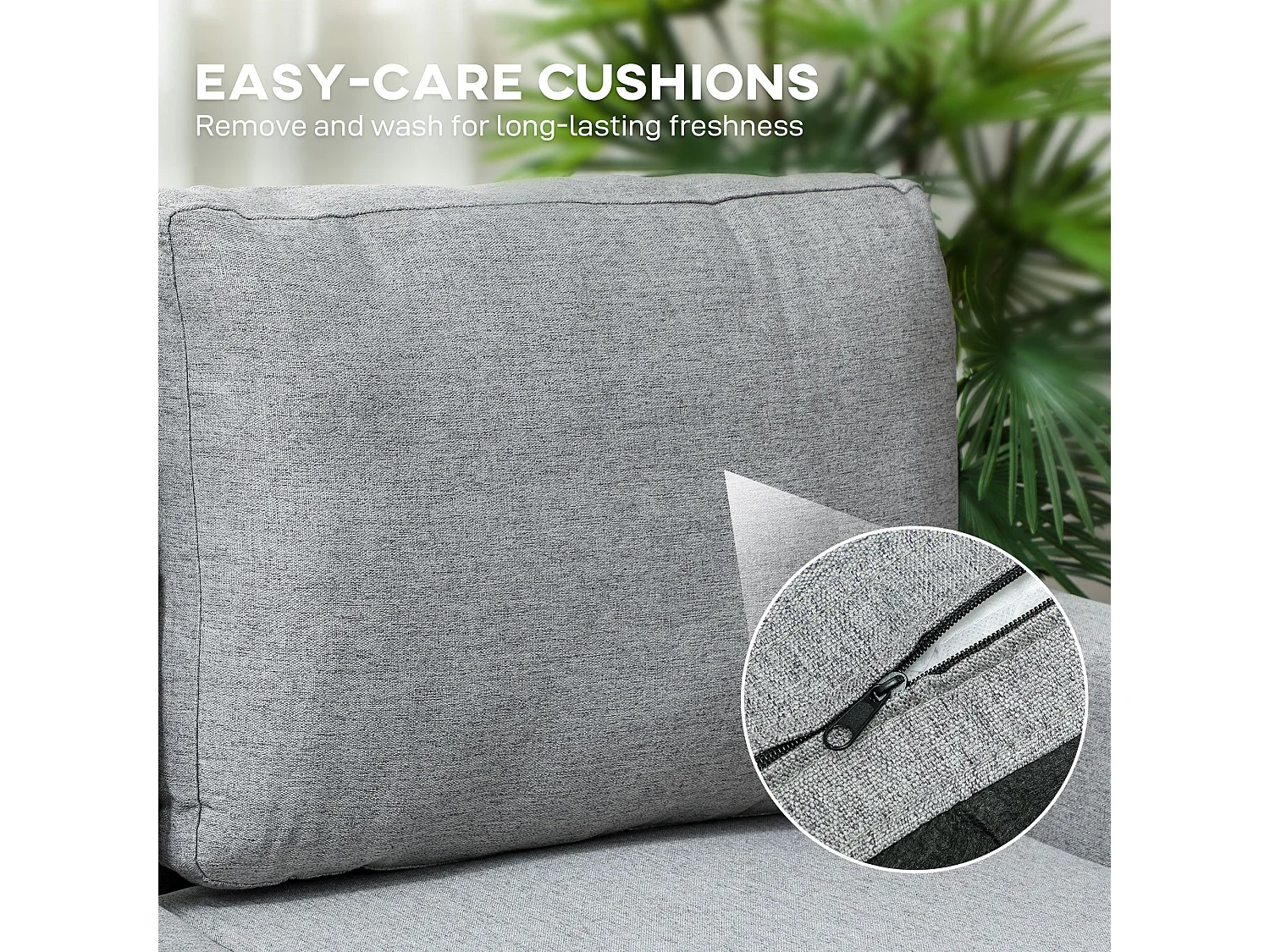 Fima Light Grey Fabric 3 Seater Sofa Bed with Reversible Chaise and Storage