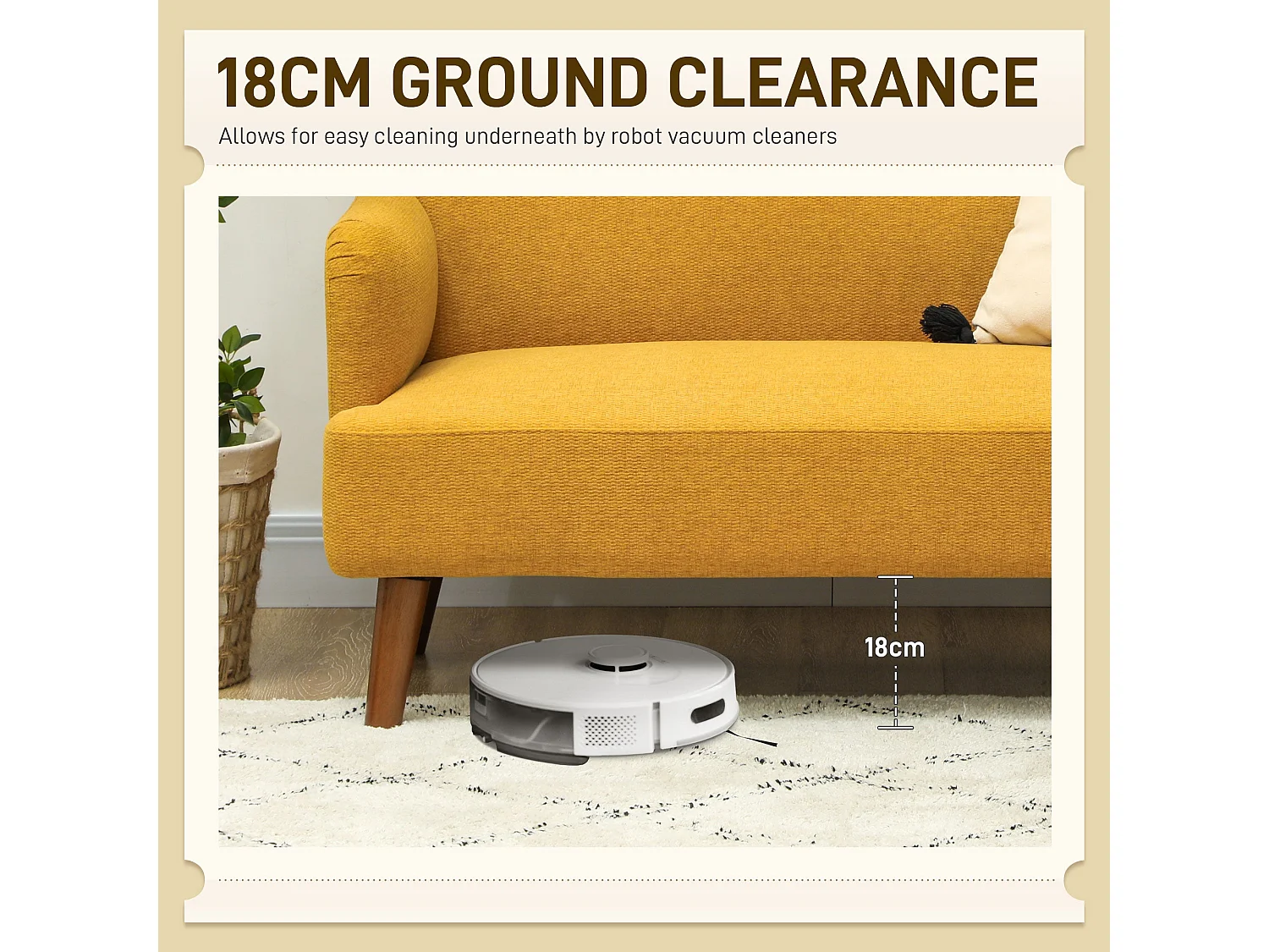 Rorore Yoro Velvet Yellow Compact 2 Seater Sofa Thick Padded Seat Wooden Legs