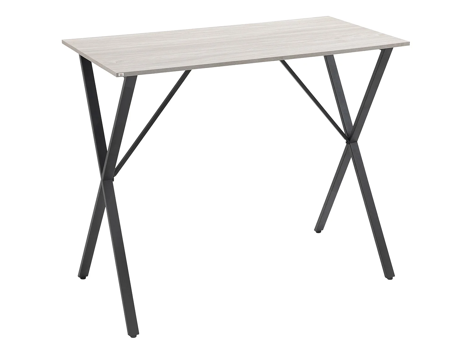 120cm White Wood Grain Rectangular Breakfast Bar Table Seats 4