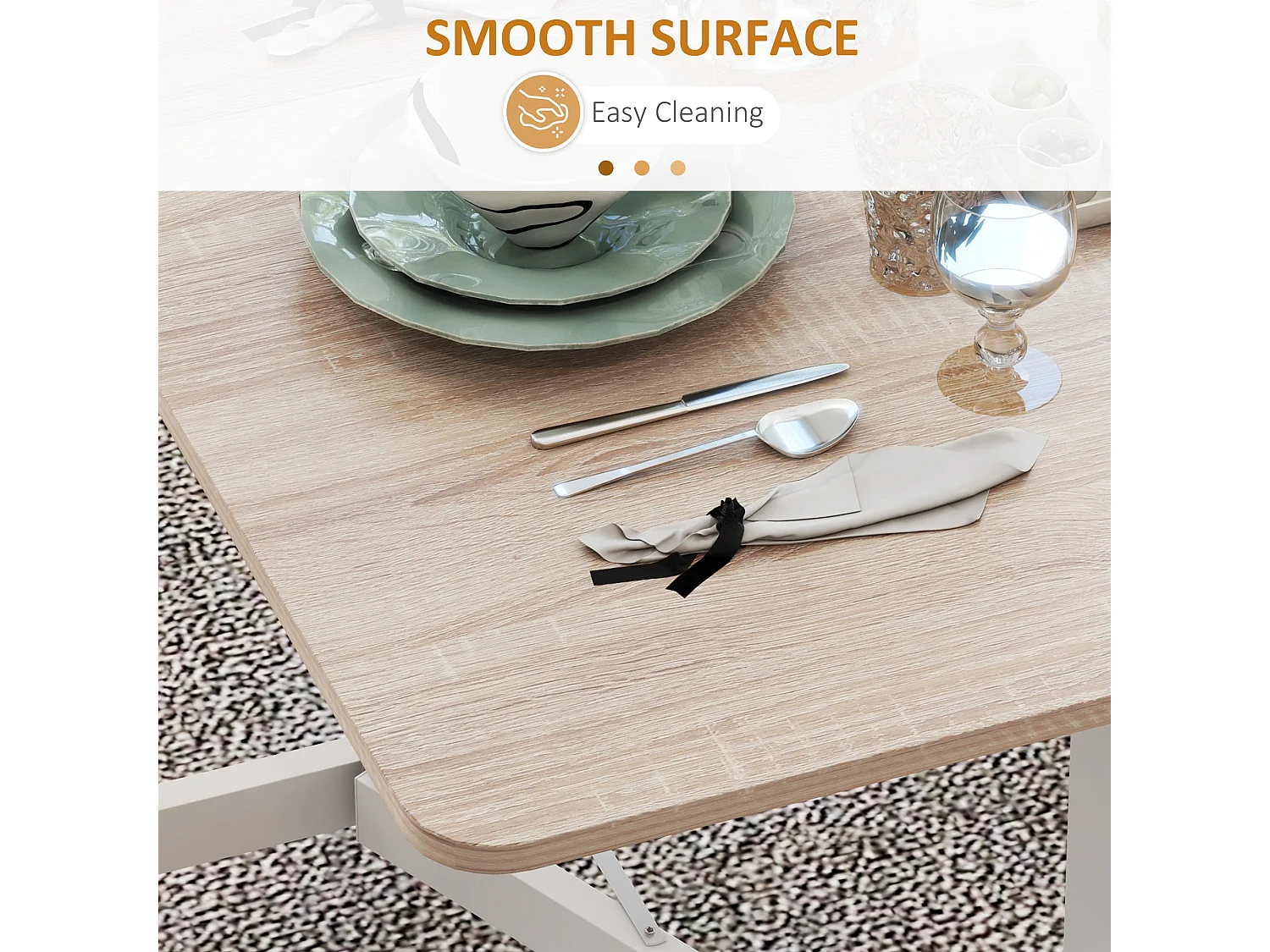 Senaba Oak Drop Leaf Dining Table Extendable Seating 4 6