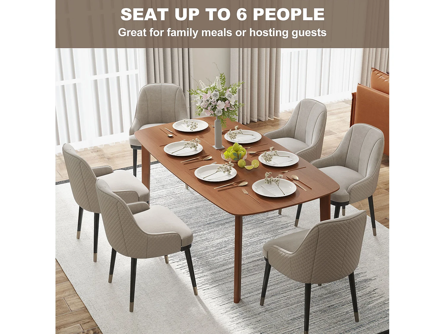 Graspette Solid Pine Rectangular Dining Table 150 x 80cm