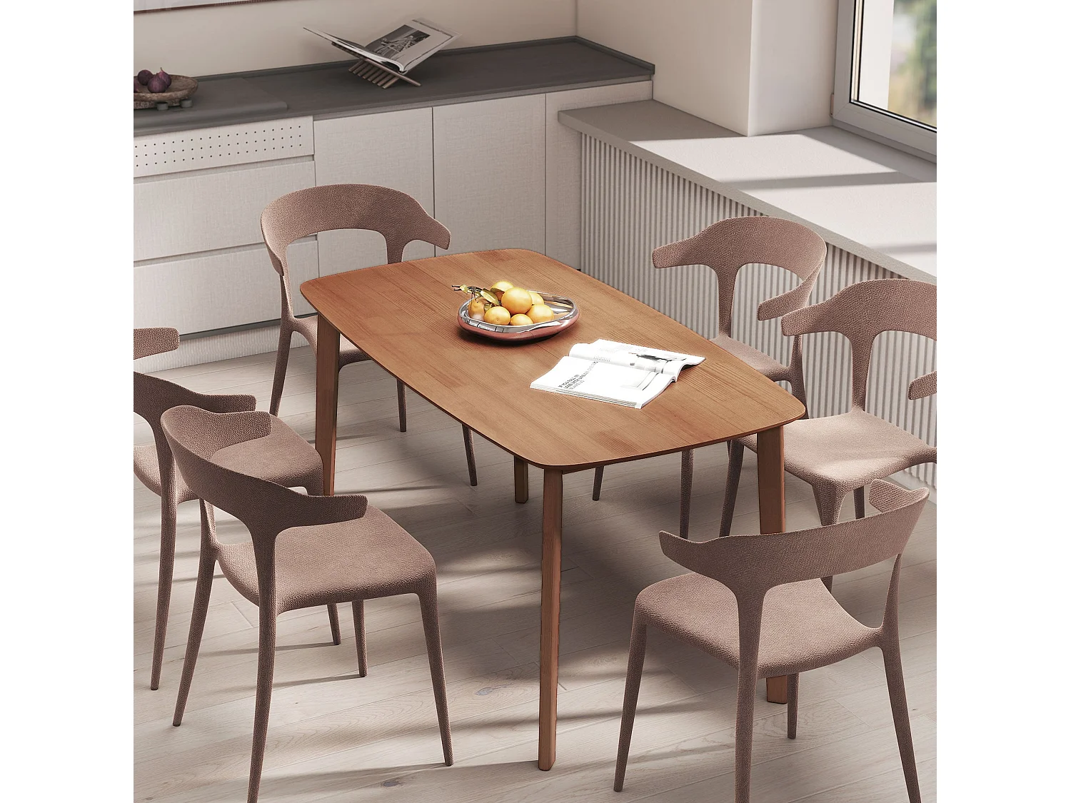 Graspette Solid Pine Rectangular Dining Table 150 x 80cm