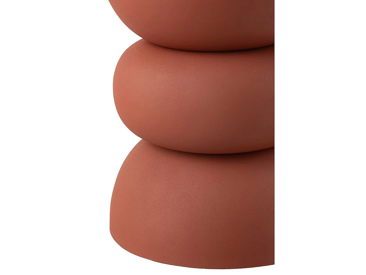 Table d'Appoint en Métal "Lise" 43cm Rouille