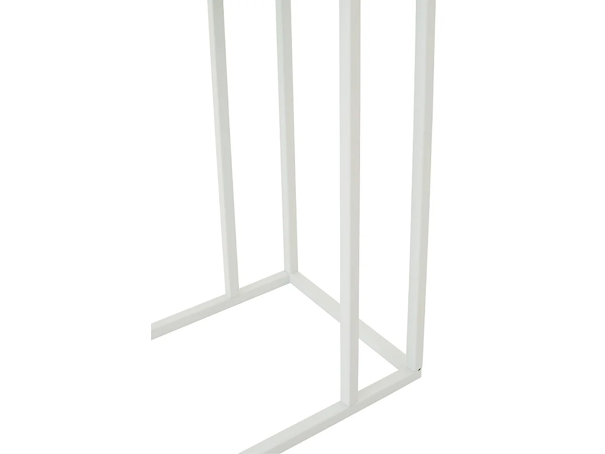 Table d'Appoint à Carreaux "Spia" 60cm Vert & Blanc