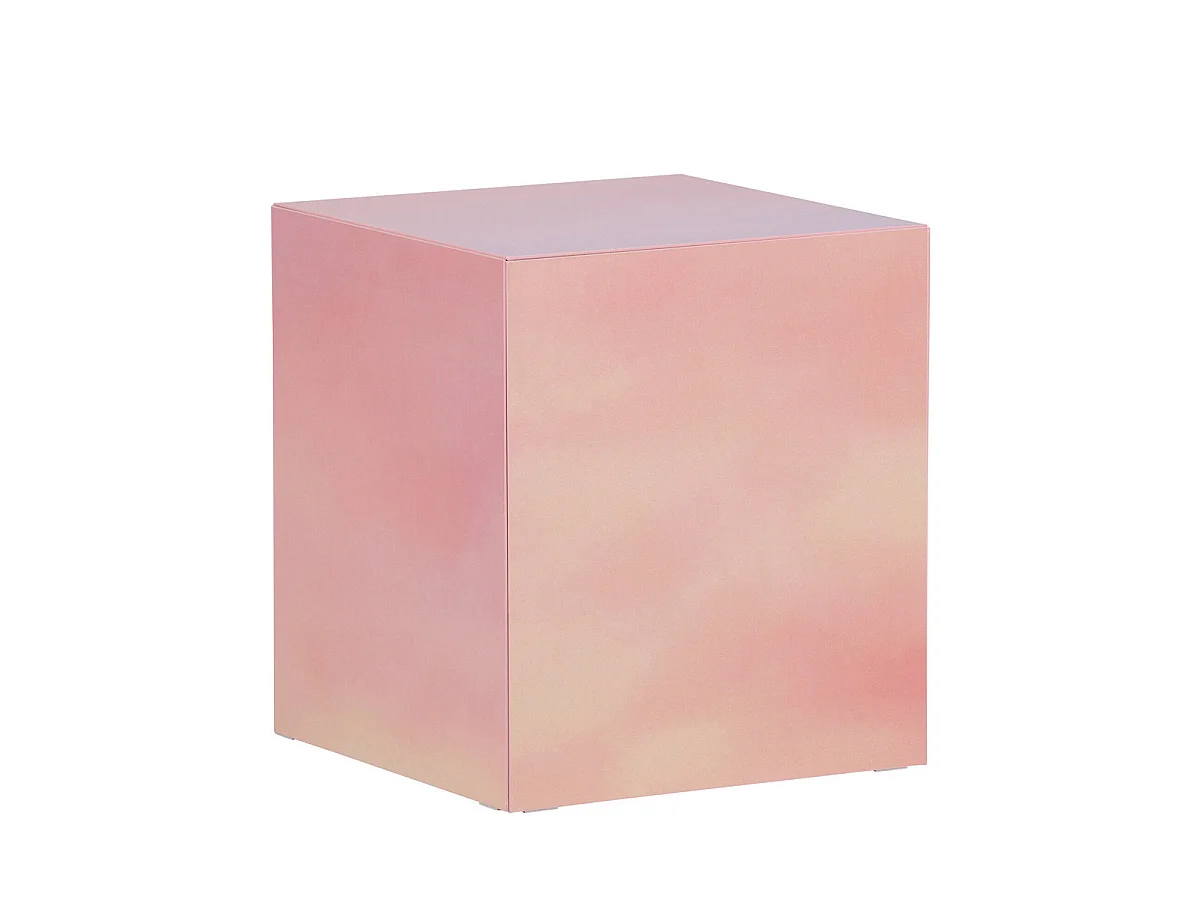 Table d'Appoint Design "York" 45cm Rose