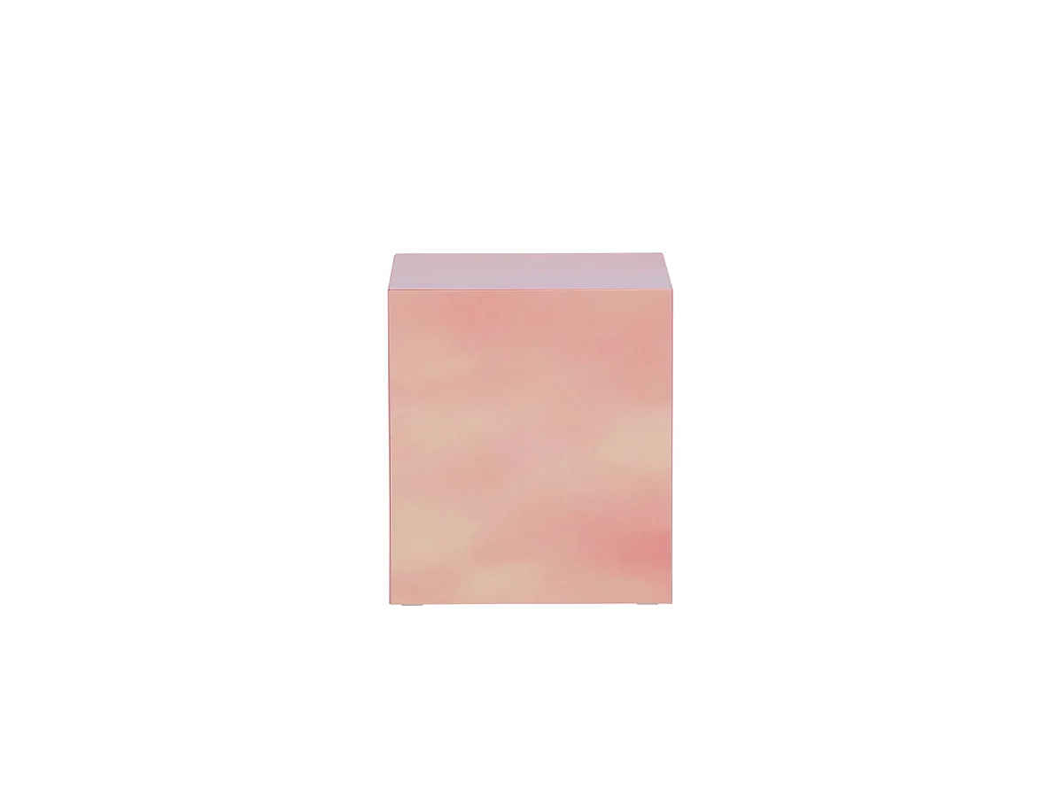 Table d'Appoint Design "York" 45cm Rose