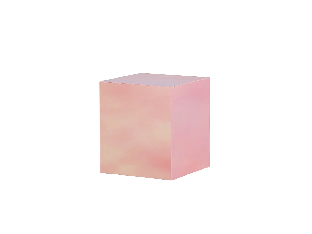 Table d'Appoint Design "York" 45cm Rose