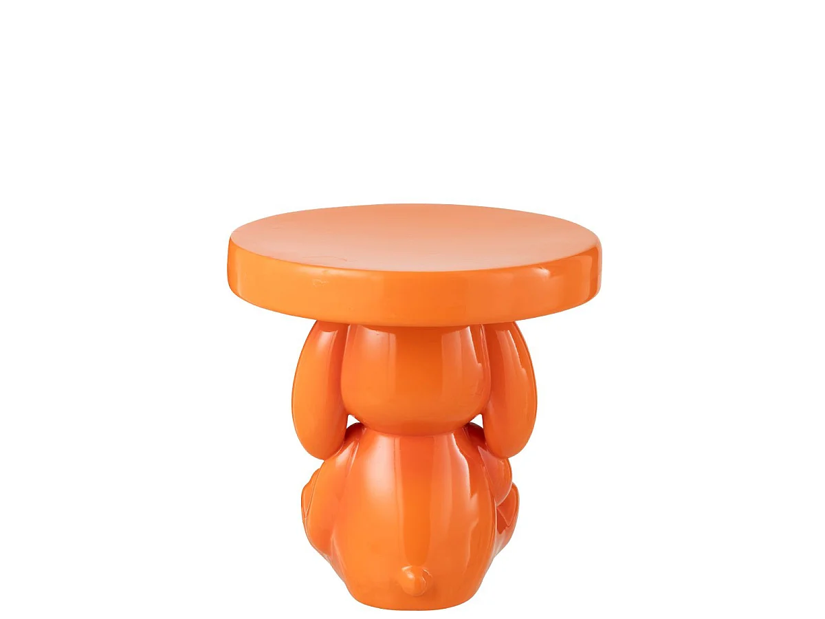 Table d'Appoint Design "Claudette" 35cm Orange