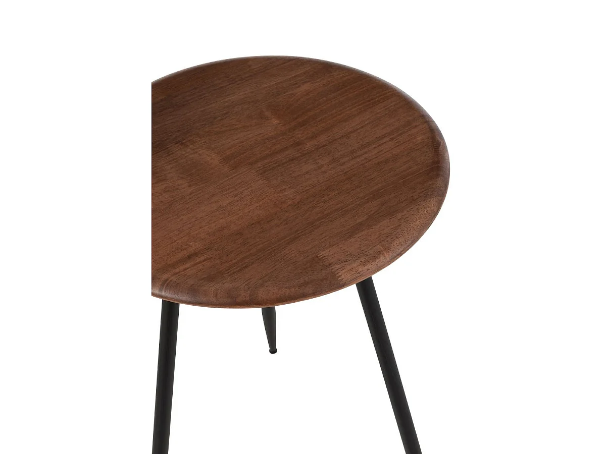 Lot de 2 Tables d'Appoint "Neo" 60cm Naturel