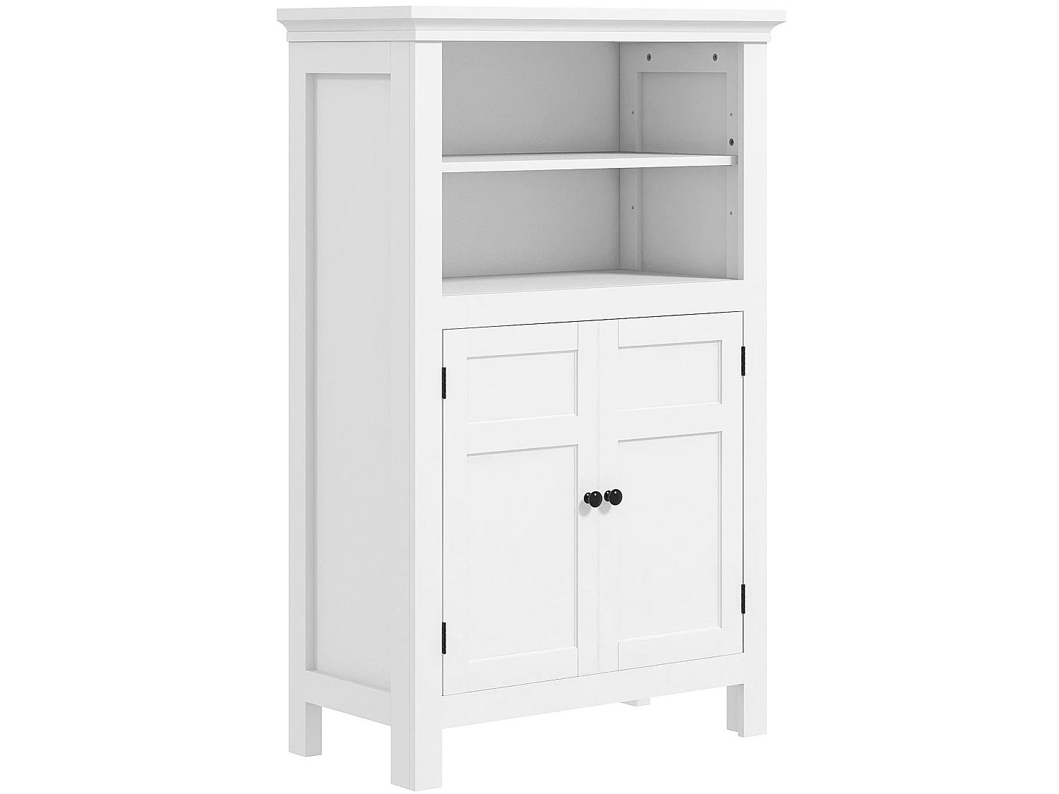 Nore Modern White Bathroom Cabinet 60x30x95cm