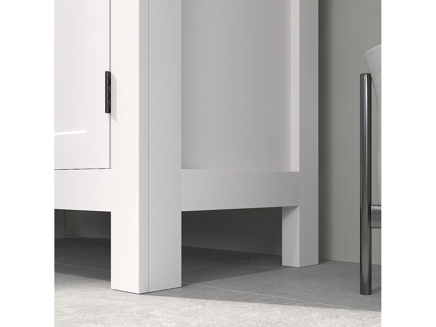 Nore Modern White Bathroom Cabinet 60x30x95cm