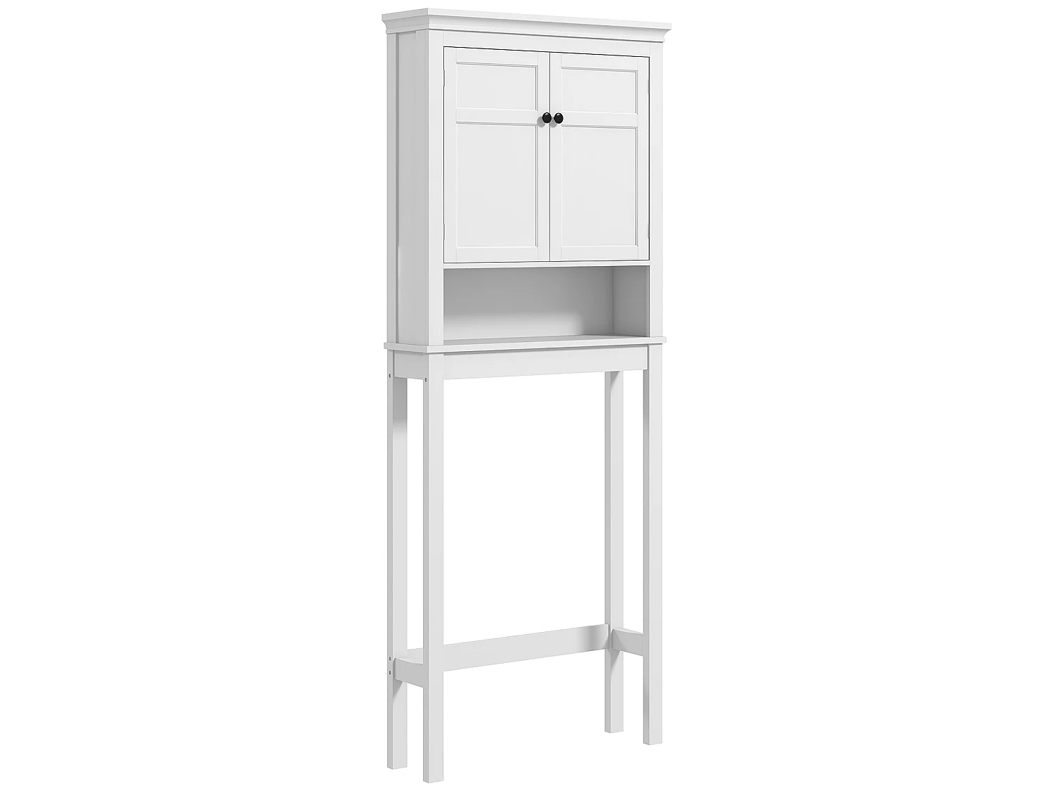 Nivele Over Toilet And Appliance Storage Cabinet White