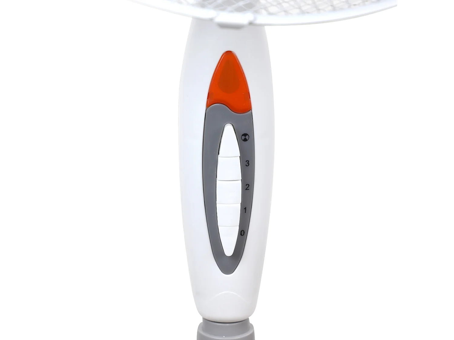 Ventilador de pie blanco Italian Design 45 W oscilante y regulable en altura