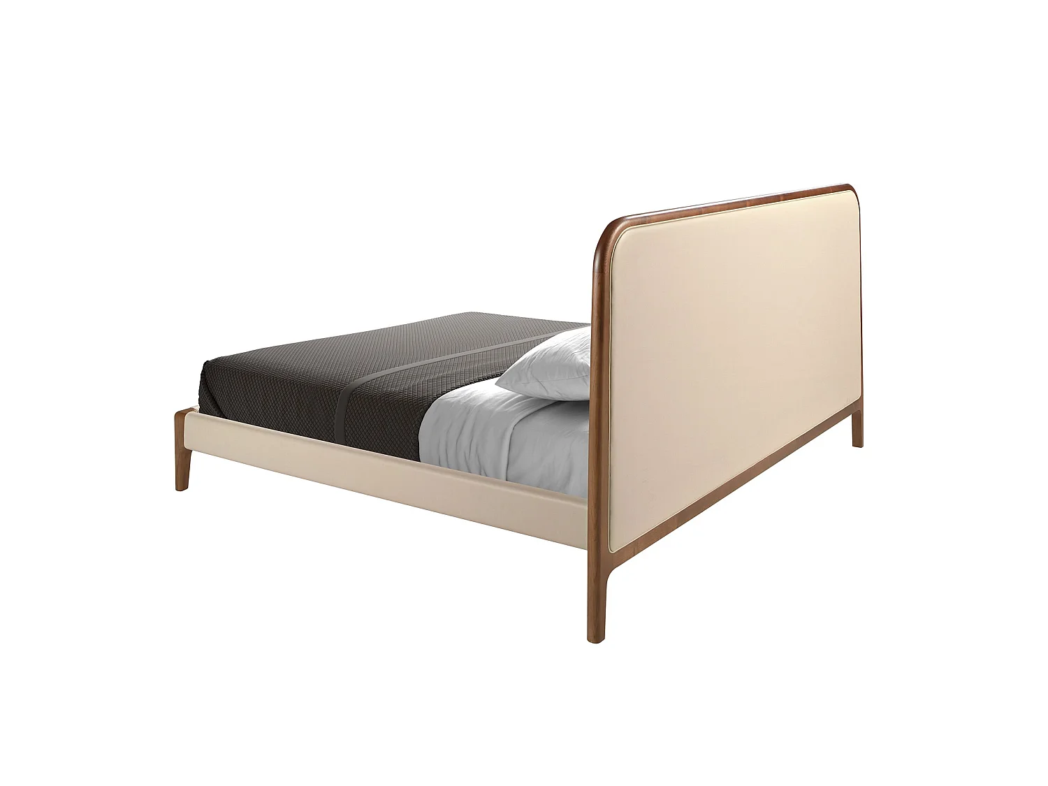 Letto in similpelle color crema 7198 ANGEL CERDA
