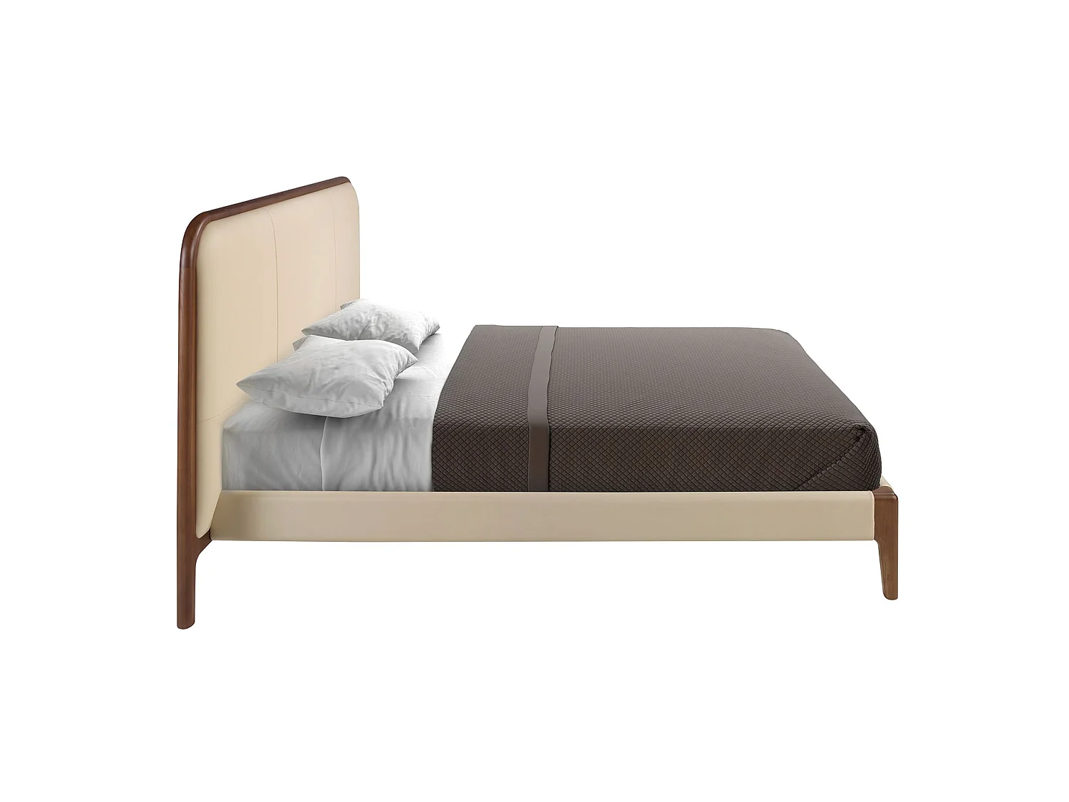 Letto in similpelle color crema 7198 ANGEL CERDA