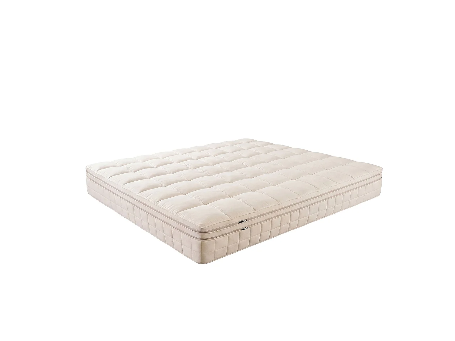 Matelas hybride en latex naturel avec mini ressorts ensachés Cooltex 180x200 7243 ANGEL CERDA