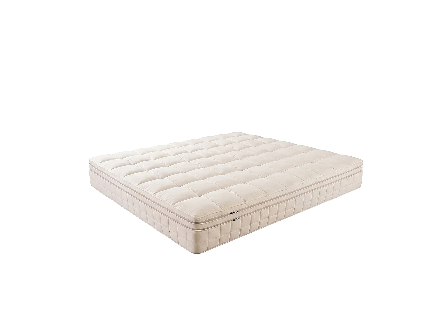 Matelas hybride en latex naturel avec mini ressorts ensachés Cooltex 160x200 7244 ANGEL CERDA