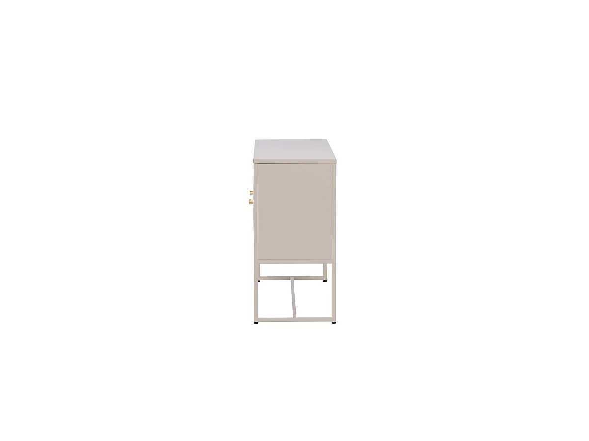 Malla Sideboard 3 Türen, 1 Regal beige.