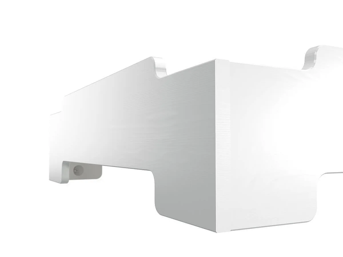 Lit Empilable 80x190 - 1 place en Bois Massif, Blanc