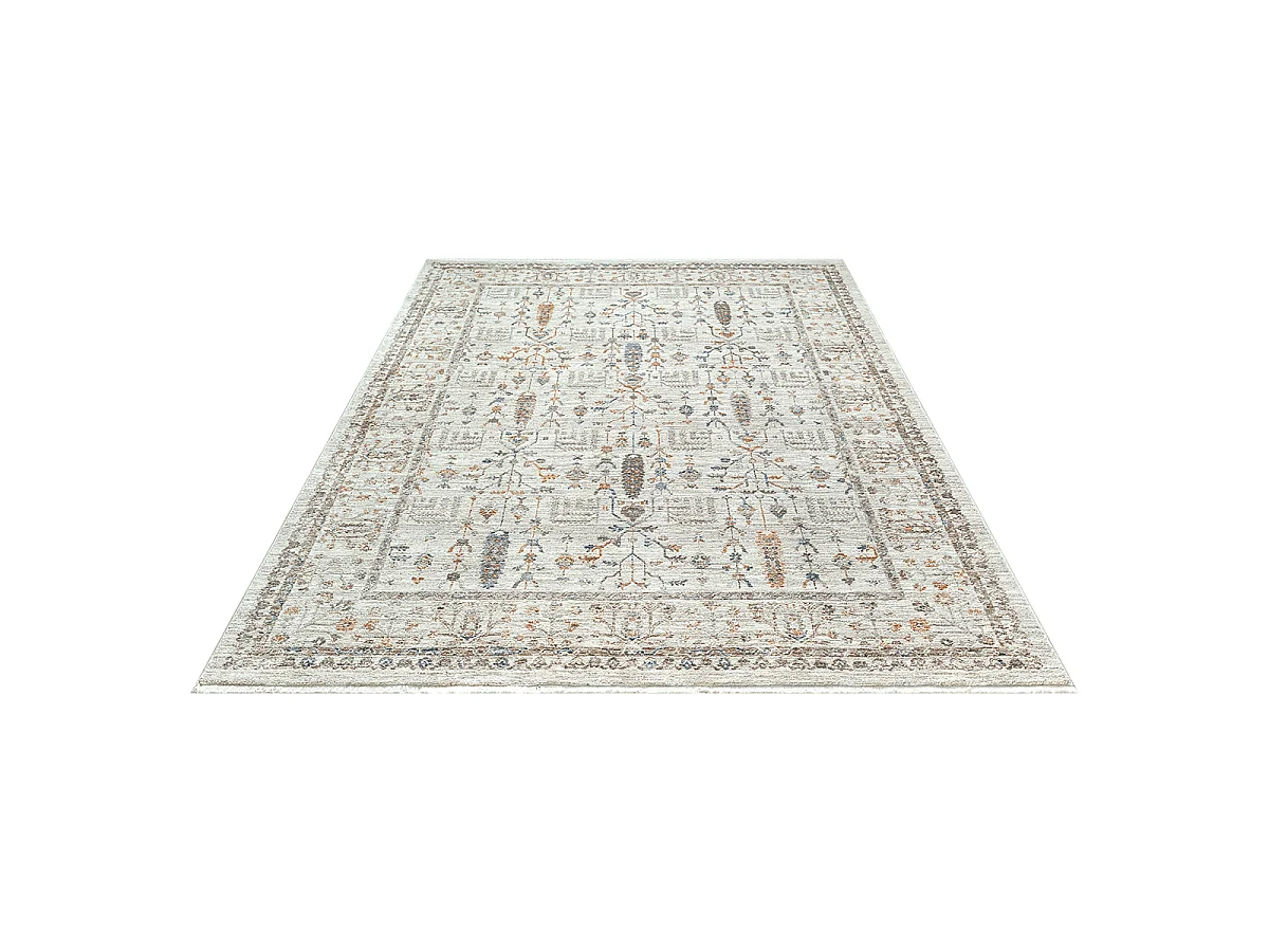 Tapis Design berbère Haut gamme, Crème, 80 x 150 cm