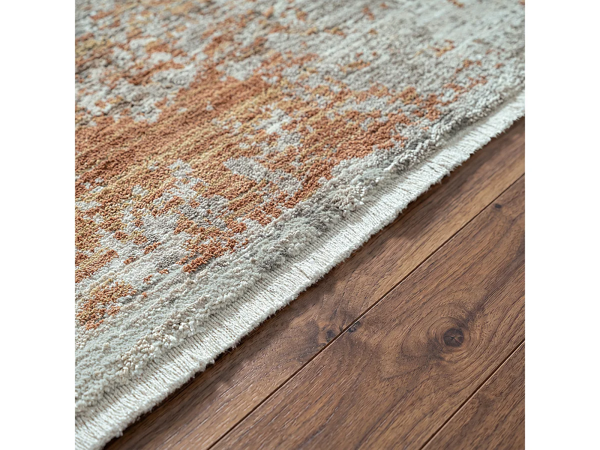 Tapis Design Moderne Haut gamme, Cuivre, 200 x 290 cm