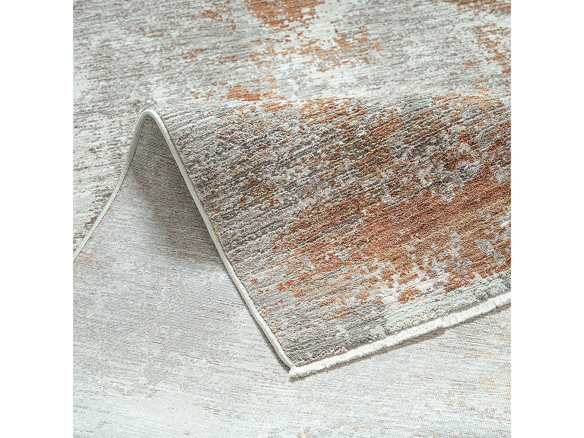 Tapis Design Moderne Haut gamme, Cuivre, 80 x 150 cm