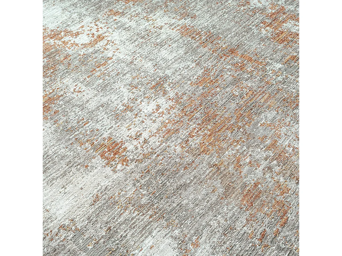 Tapis Design Moderne Haut gamme, Cuivre, 80 x 150 cm