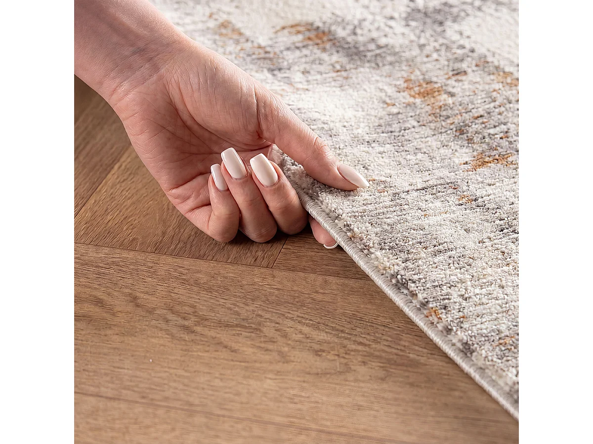 Tapis Design Moderne Haut gamme, Cuivre, 80 x 150 cm