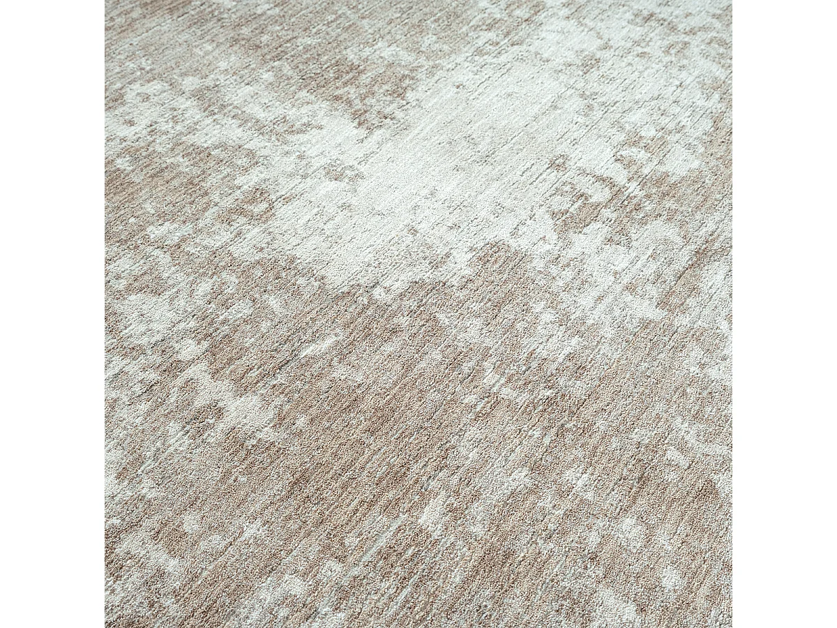 Tapis Design Abstrait Haut gamme, Beige, 200 x 290 cm
