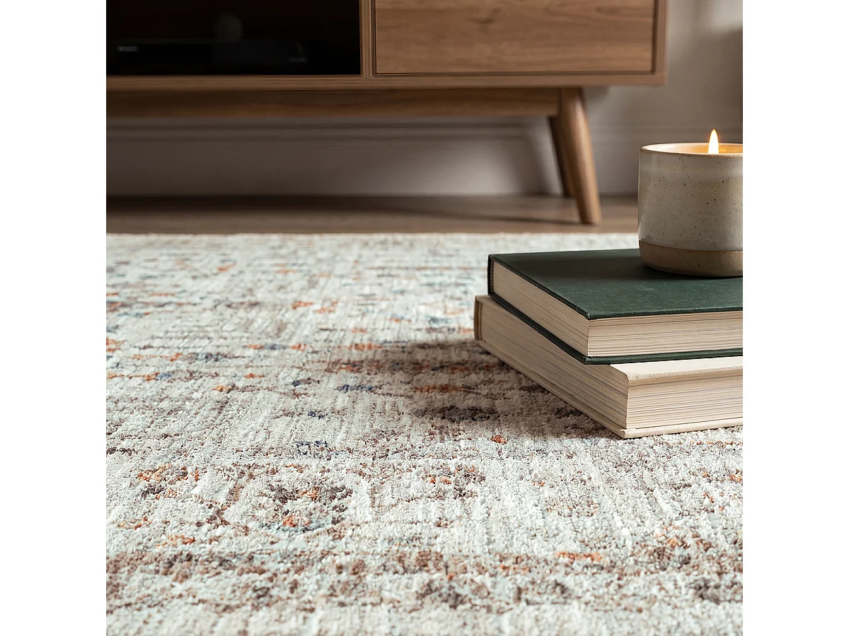 Tapis Design berbère Haut gamme, Crème, 160 x 230 cm