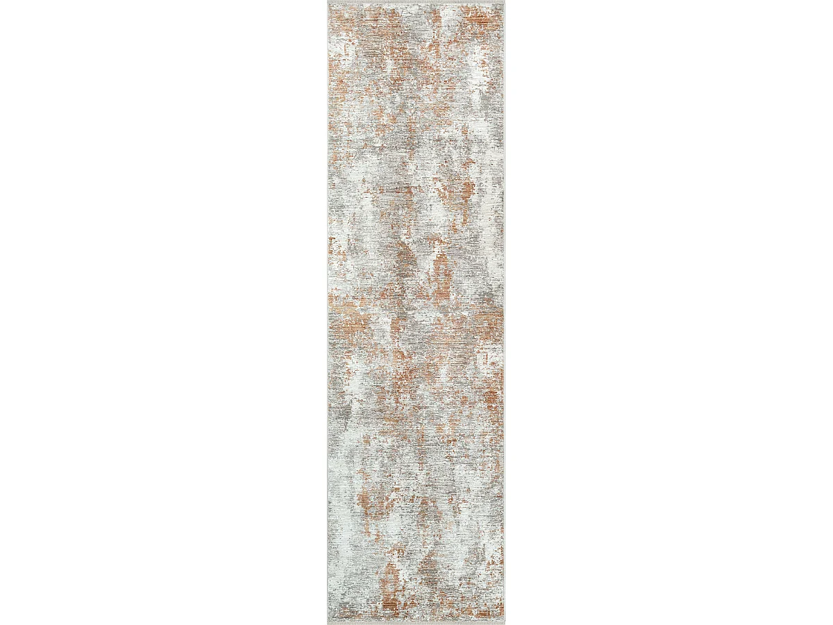 Tapis Design Moderne Haut gamme, Cuivre, 80 x 300 cm